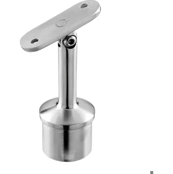 Zábradlí Konzole pro madlo, nastavitelná, O42,4 x 2,6 mm Konzole pro madlo, nastavitelná, O42,4 x 2,6 mm, madlo O48,3 mm, nerez. ocel 304, kartáčovaná