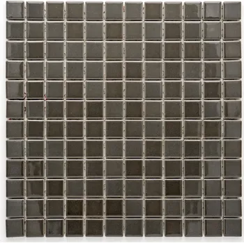 Obklad Keramická mozaika šedá 23X23mm