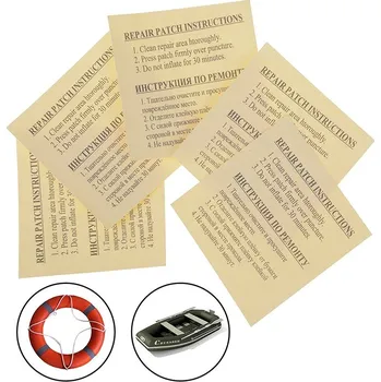 Poolservis Opravná PVC samolepka - náplast - pro opravu foliových vířivek (5ks)