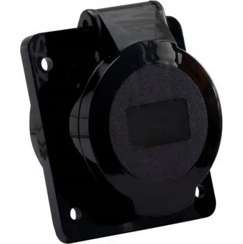 Elektrická zásuvka Elektrická Zásuvka zásuvka nástěnná F-Elektro černá