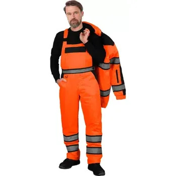 montérky Reis MILLING zateplené kalhoty lacl oranžové