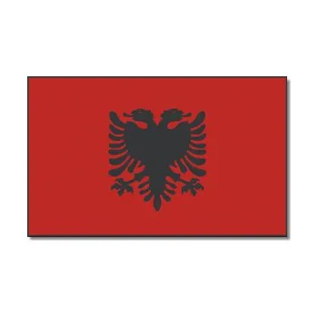 Vlajka PROMEX Vlajka 90 x 150 cm Albánie č.224