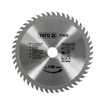 Autodílna YATO Kotouč na dřevo 170 x 16 mm 12z, , YATO, YT-6058