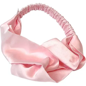 Čelenka Lucaso Finata Hedvábná čelenka do vlasů - Rose Pink