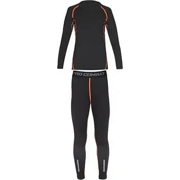 Set dětského termoprádla Merco Kid Warm dětské termoprádlo oranžová Velikost oblečení: 130