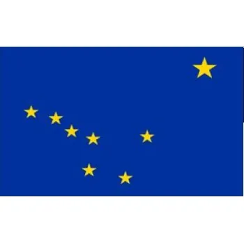 Vlajka PROMEX Vlajka Aljaška 90x150cm č.109