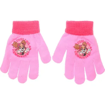 Rukavice Dívčí rukavice PAW PATROL PAWSITIVE růžové Velikost: UNI