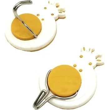 Věšák JAHU Dětské háčky 2ks-Kravička- okrová