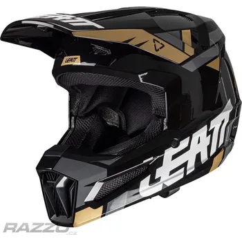 Helma na motorku MX helma Leatt Moto 2.5 V25 Black 2025 S