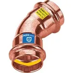 Cu lisovací oblouk 45°/28