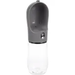 Flamingo Archie Cestovní napáječka pro psy šedá 380 ml