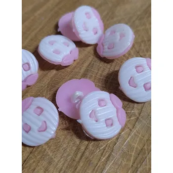 Knoflík Knoflík dětský barva růžová