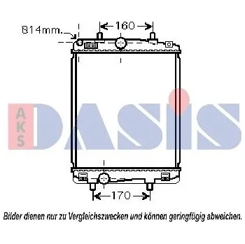 Chladič motoru Chladič, chlazení motoru AGB 230108-4