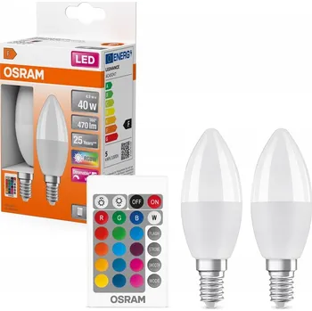 Žárovka OSRAM LED žárovka Retrofit RGBW E14 2700K 4,9W