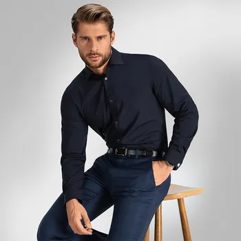 Pánská košile Pánská košile BANDI, model REGULAR TERAZZO Marin