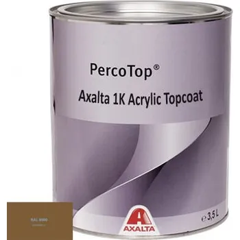 barva na kov Akrylátová 1K barva Axalta RAL 8000 5°lesku stupeň lesku Mat