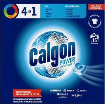 Calgon Power Tabs 4v1, 15 ks