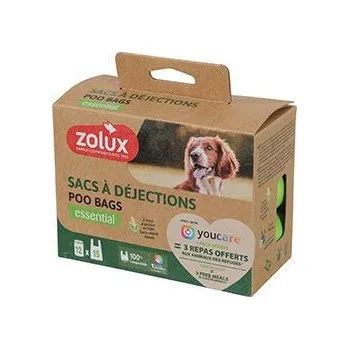 sáček na exkrement Zolux Sada ECO sáčků na exkrementy 12x15 ks