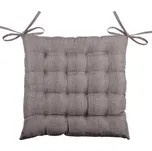 Podsedák na židli BEA taupe režný vzhled 40x40x4 cm France