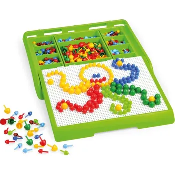 Mozaiková sada Mozaika kufřík, 400 ks, barevná