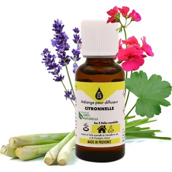 Vonný olej ARTTEC přírodní vonný olej Citronnella aromatická kompozice proti komárům 30 ml NAT00075