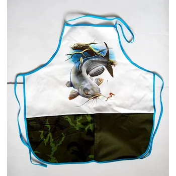 Kuchyňská zástěra Zástěra s otvírákem - Sumec