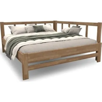 Ložnice Rohová masivní postel Bety