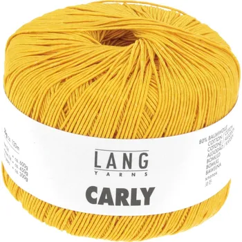 Příze Lang Yarns Carly 0014 Yellow Pletací příze