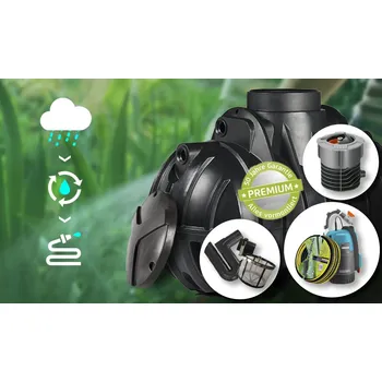 nádrž Plastová nádrž Atlantis 2200 litrů s příslušenstvím Na naše sestavy je možné čerpat Dotace z akce Dešťovka