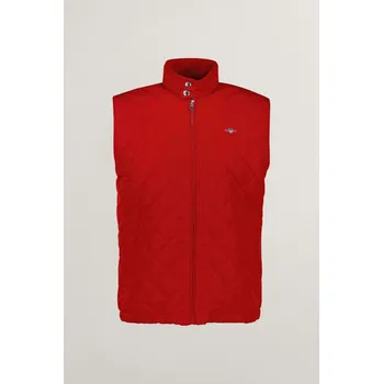 Pánská vesta VESTA GANT QUILTED WINDCHEATER VEST RUBY RED