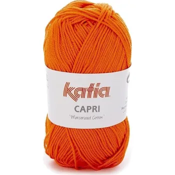 Příze Katia Capri 82143 Deep Orange Pletací příze