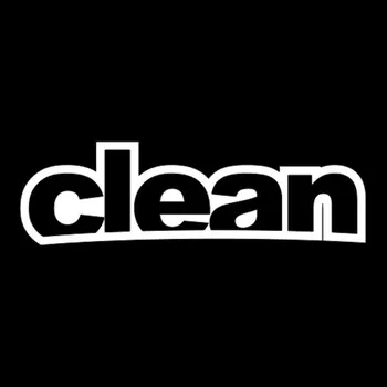 Samolepicí dekorace na vozidlo Samolepka clean na auto a motorku, tuning nálepka (5786)