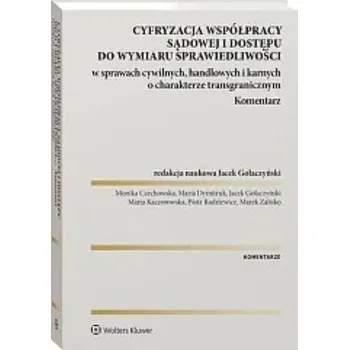 Cyfryzacja współpracy sądowej i dostępu do wymiaru sprawiedliwości w sprawach cywilnych, handlowych