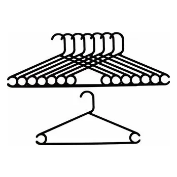 Ramínko Ramínko plastové 8 ks černé