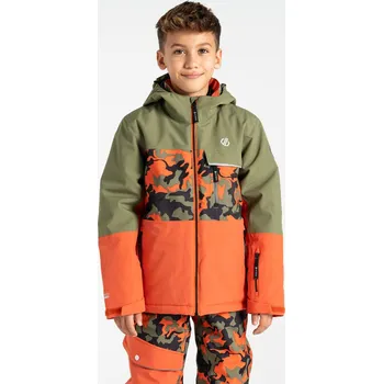 Dětská lyžařská bunda Dare 2 B TRAVERSE orange rust - Oranžová, 122-128