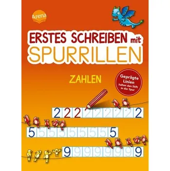 První čtění Erstes Schreiben mit Spurrillen. Zahlen - Reimers, Silke
