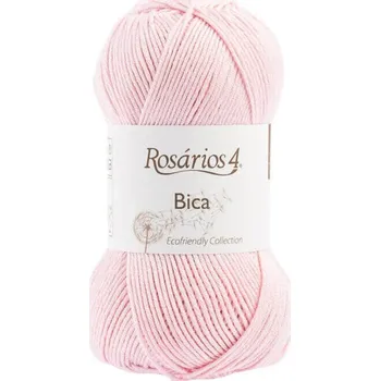 Příze Rosários 4 Bica 7 Light Pink Pletací příze