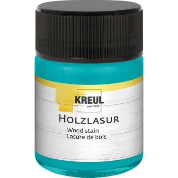 Speciální výtvarná barva Kreul 78521 Barva na dřevo Turquoise 50 ml 1 ks