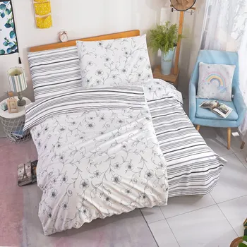 JAHU Povlečení bavlněný satén - vzor 31911 (140x200, 70x90cm)