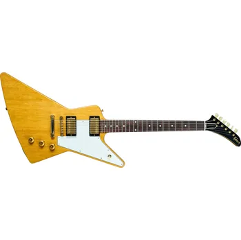 Elektrická kytara Gibson Custom Shop 2021 Korina 1958 Explorer Ex-Demo + prodloužená záruka 3 roky