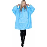 Mikinová deka SPRINGOS OVERSIZED tyrkysová