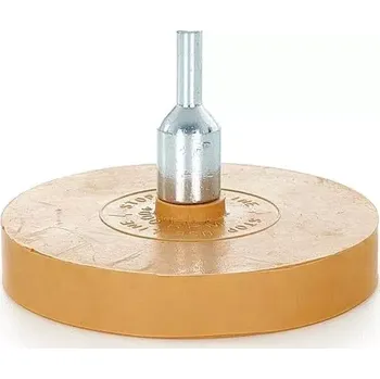 Dílna Gumový kotouč na odstranění lepidla - jemný, 90 mm, včetně adaptéru do vrtačky
