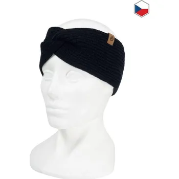 Čepice Čelenka Meatfly Kelly Headband 24/25 Black Universal
