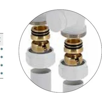 Hlavice pro radiátor HOPA Svěrné šroubení pro armatury - Pex-Al-Pex, TERM-SET, SINGLE-SET Barva - Ostatní barvy ** RDB3001816A..