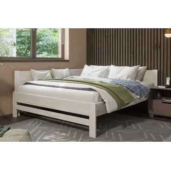 Postel ProSpánek Amelia 140 x 200 cm, levý roh, buk BO102