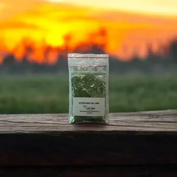 RYVALURES-GLITTER DO GUMOVÝCH NÁSTRAH GREEN 1,0MM-20G