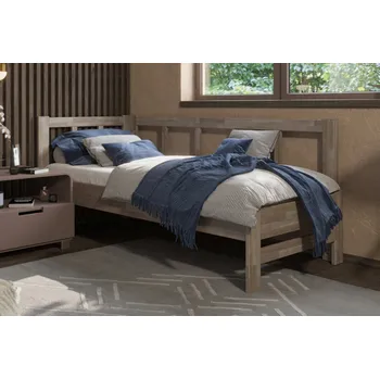 Postel ProSpánek Bety 90 x 200 cm, pravý roh, buk BO105