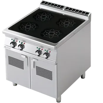 Sporák Sporák indukce elektrická 4x plotýnka s podestavbou 400 V | RM - PCI-98ET