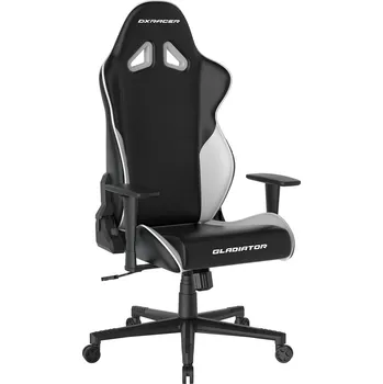DXRACER GLADIATOR černo-bílá