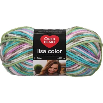 Galanterie Red Heart Lisa Color 02083 Mineral Jacquard Pletací příze